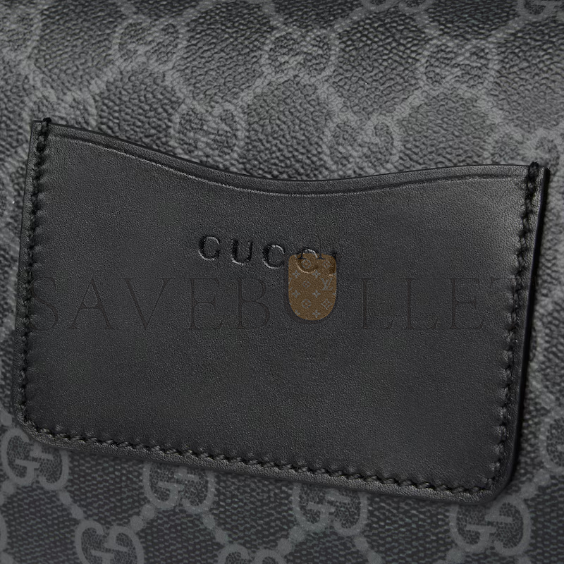 GUCCI GG EMBLEM SMALL BELT BAG 821165 (23*13*5.5cm) GUCCI GG EMBLEM SMALL BELT BAG 821165 (23*13*5.5cm)